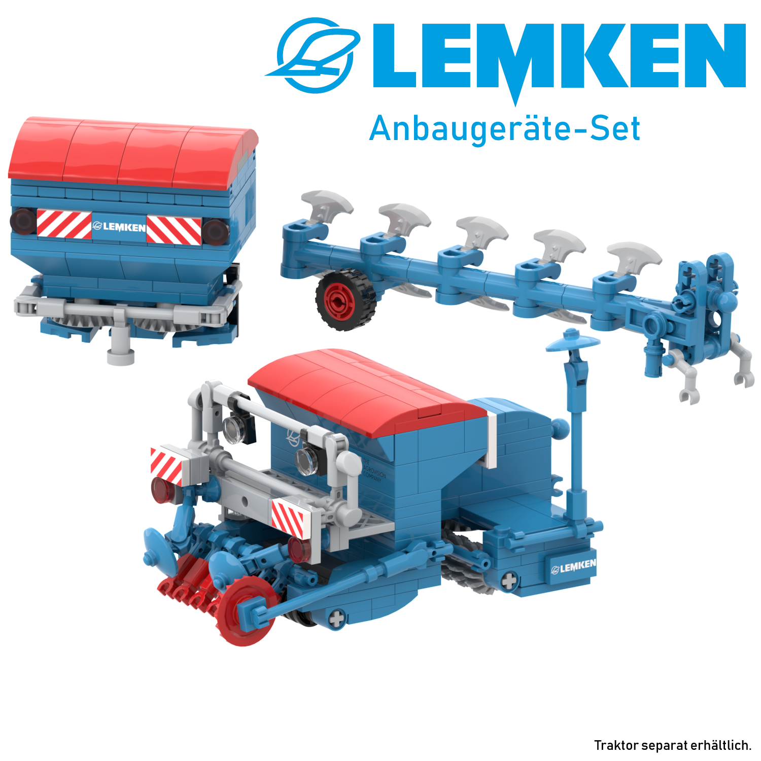 Lemken Machine set - 1:32